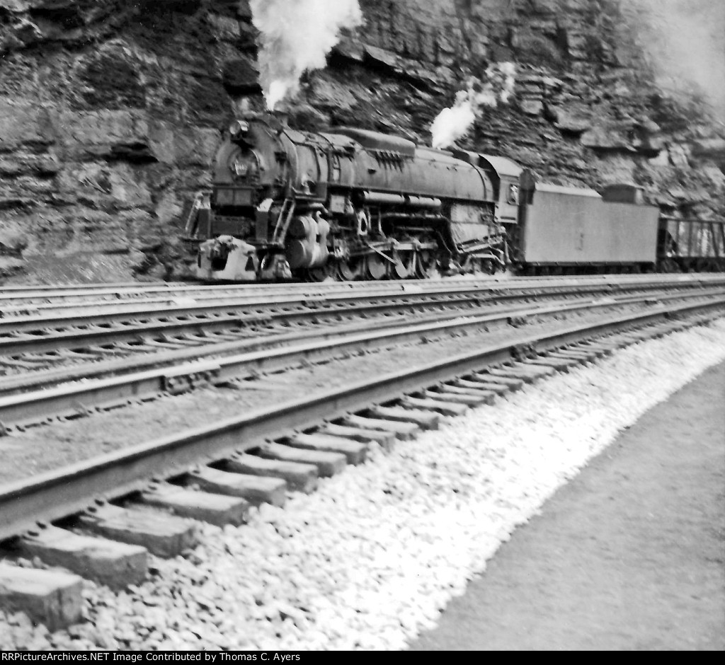 PRR Westbound Empty Hoppers, c. 1951